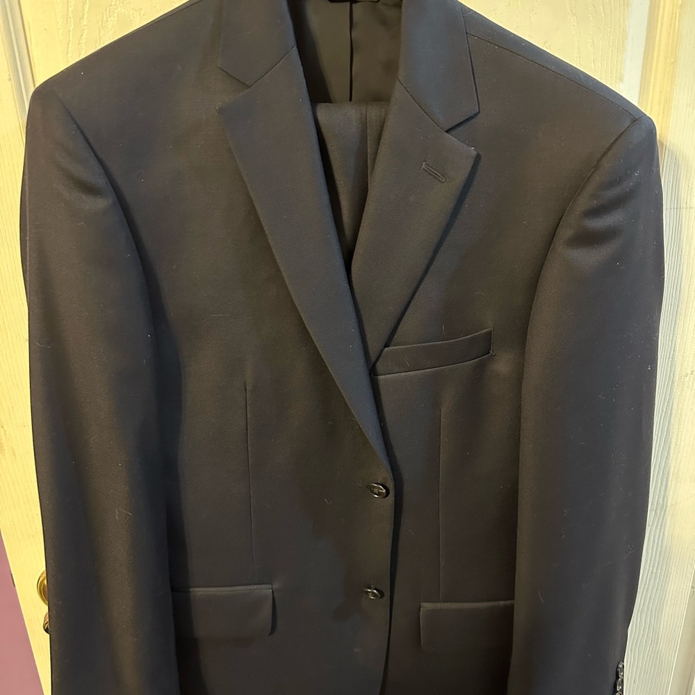 Jos A Bank Navy Suit